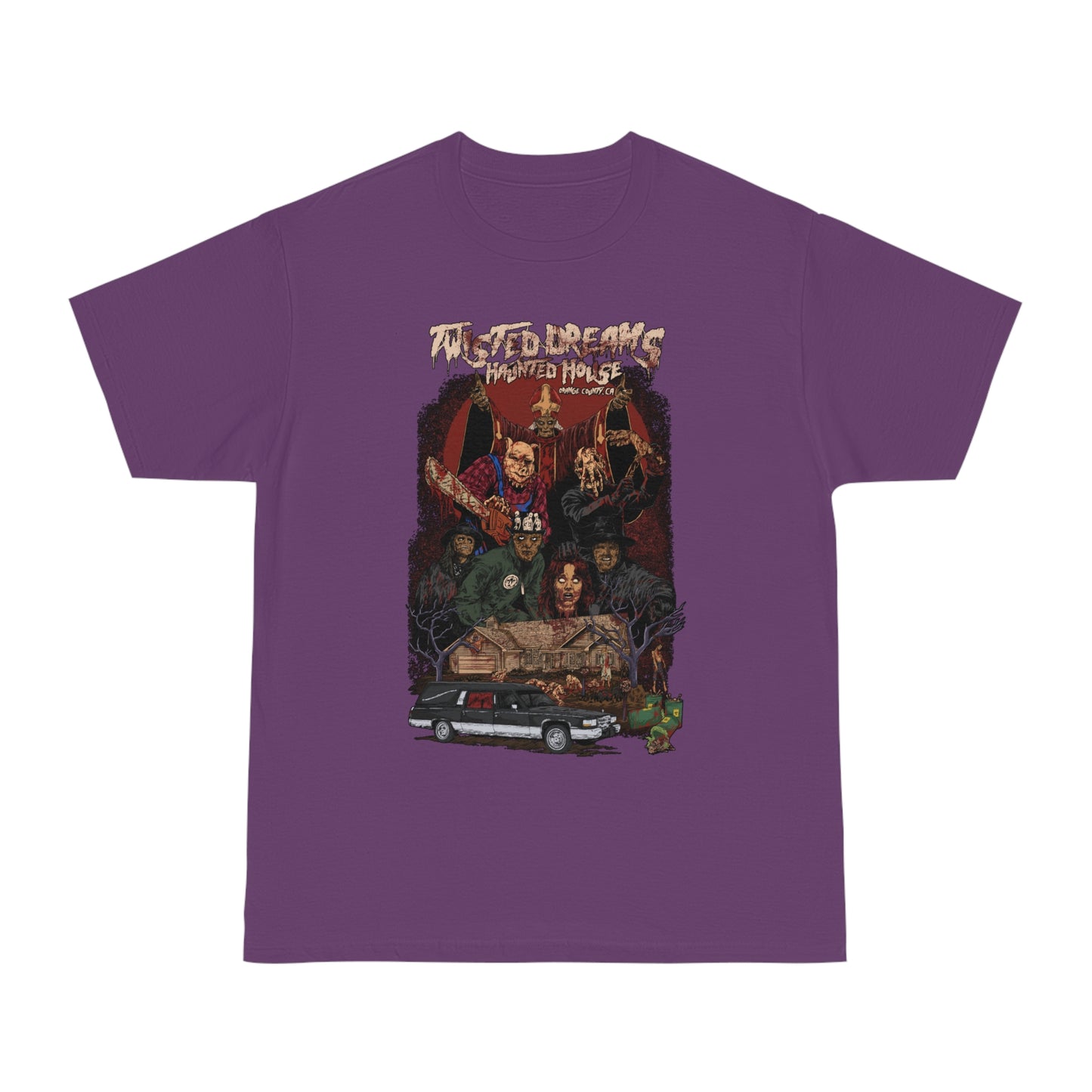 Adult Twisted Dreams Haunted House Shirt