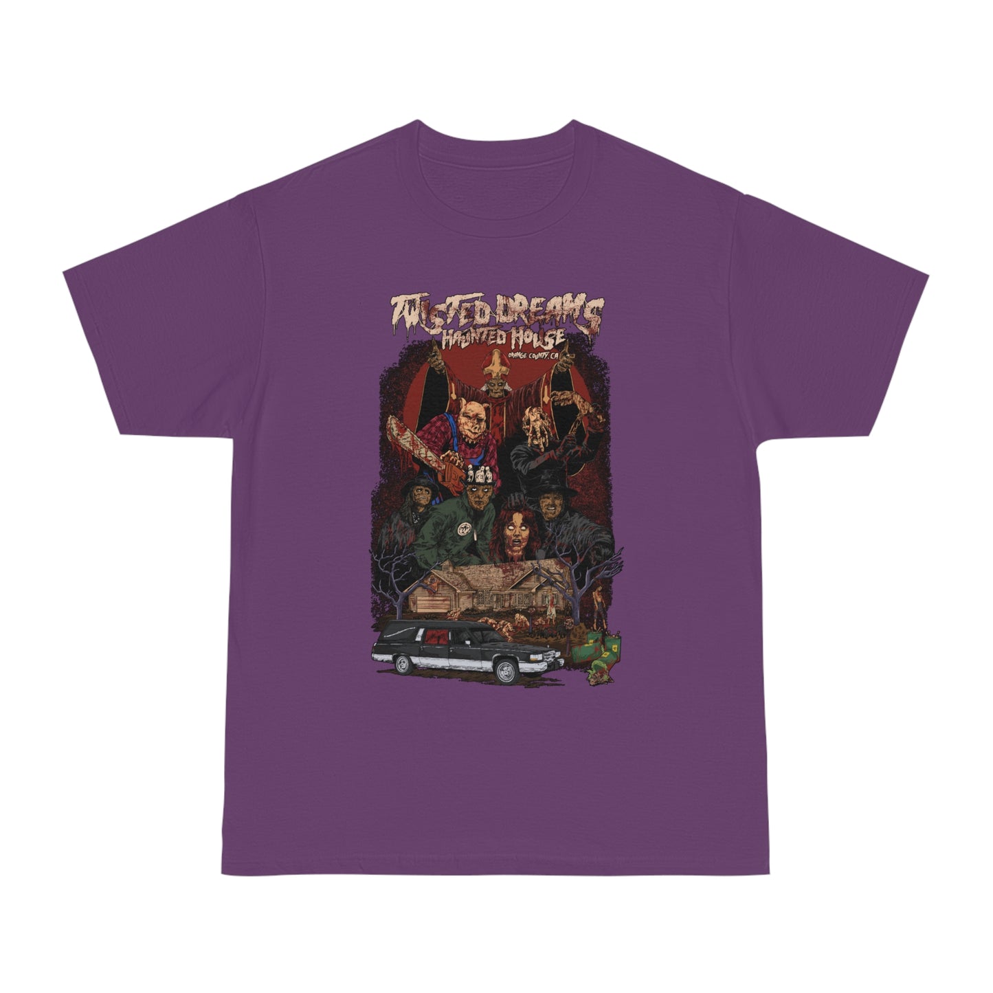 Adult Twisted Dreams Haunted House Shirt