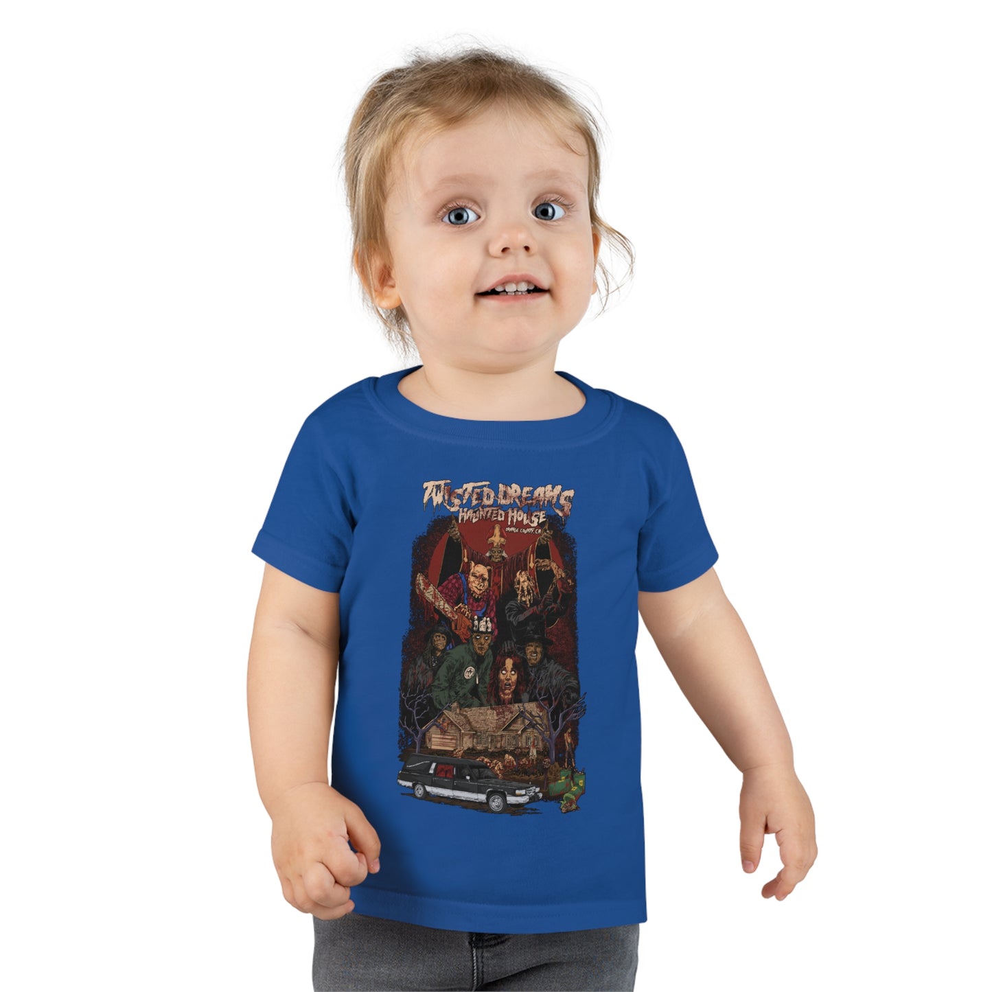 Toddler Twisted Dreams Haunted House Shirt